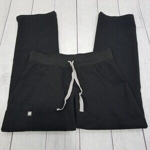 FIGS Kade Cargo Scrub Pants Womens Size XS Petite T21004P Black